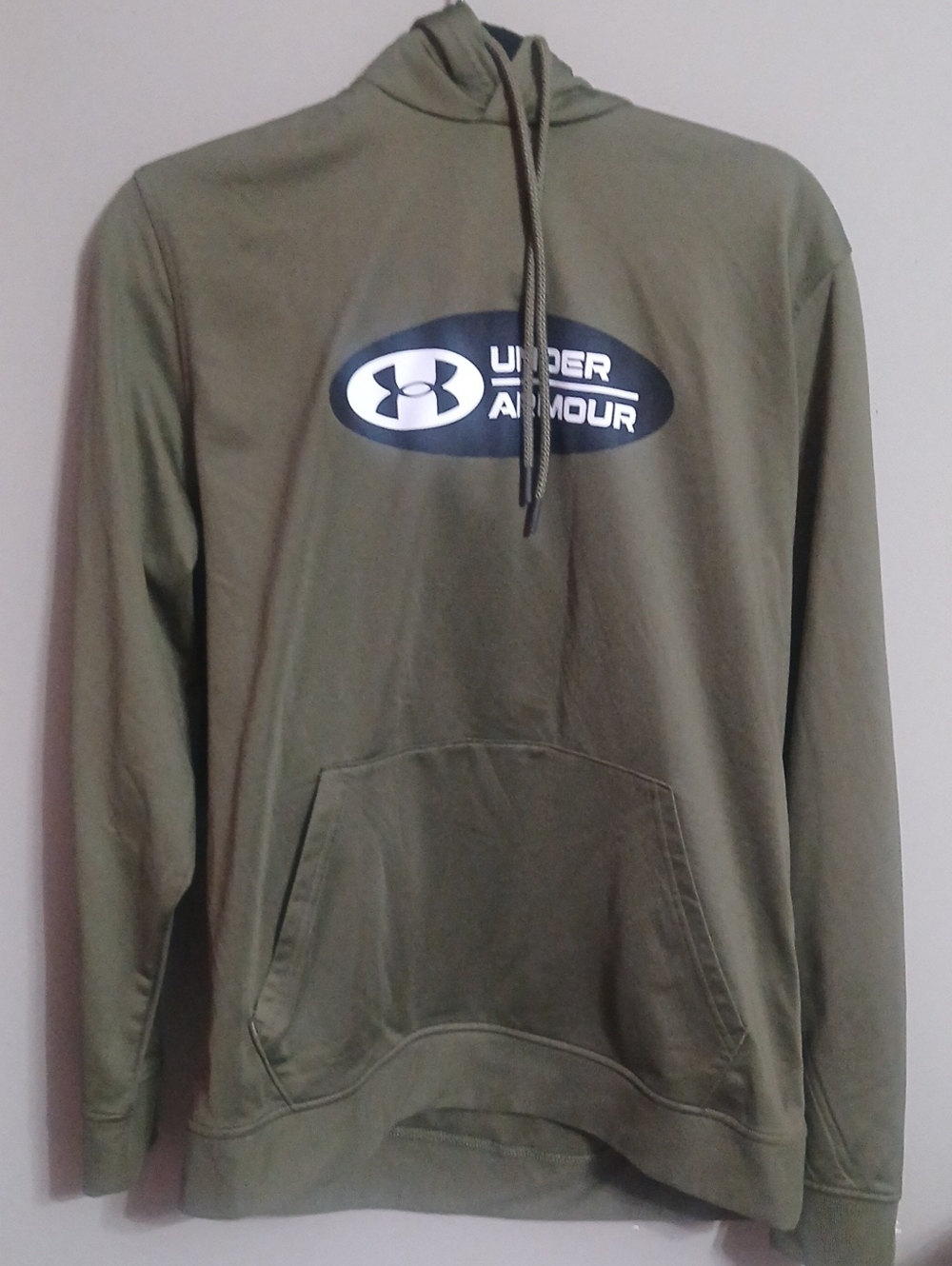 Under Armour Men's Olive Green Hoodie Sweatshirt
